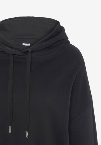 LASCANA Sweatshirt in Schwarz