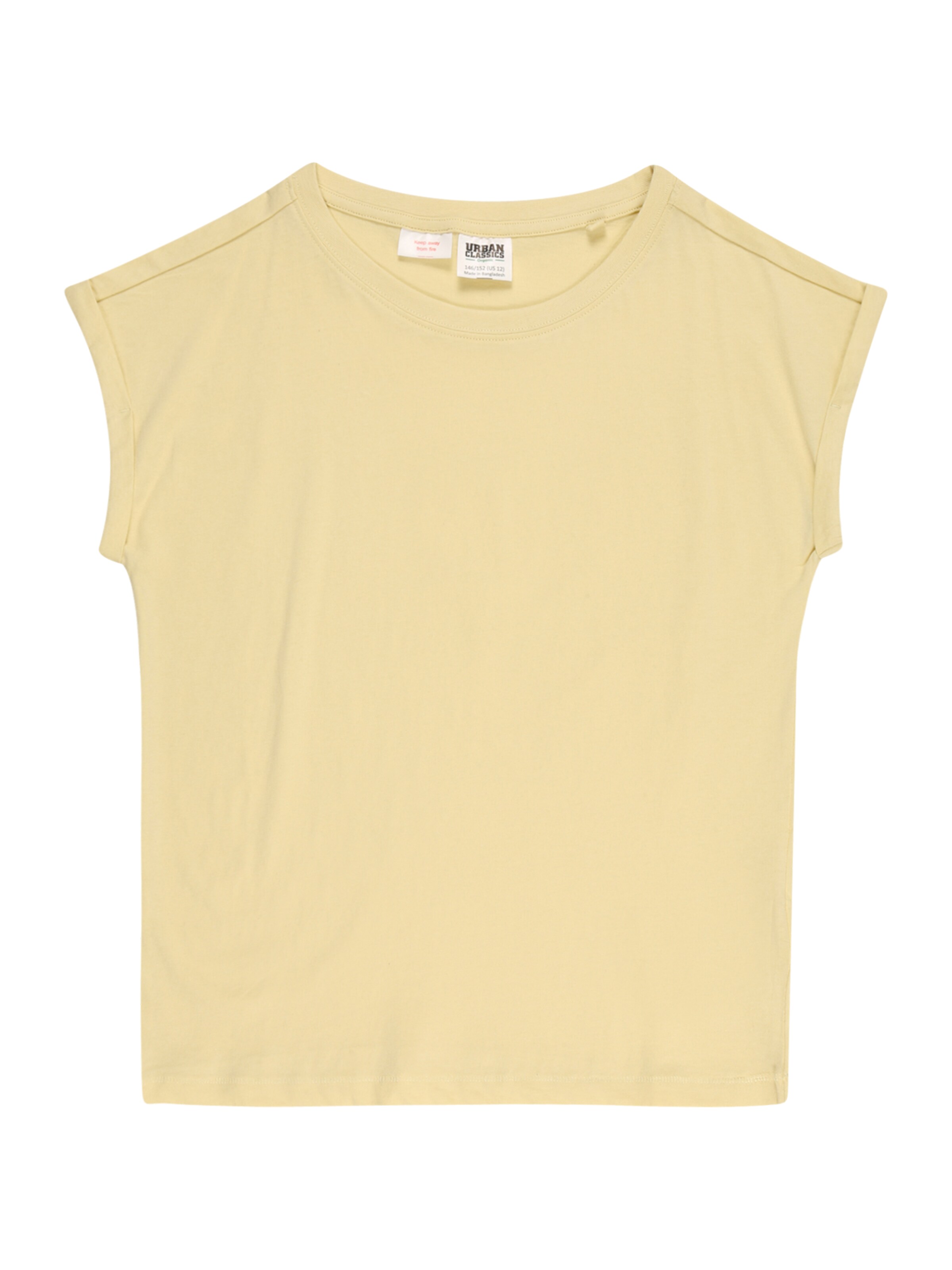 dzeltens Urban Classics T-Krekls: no priekšpuses