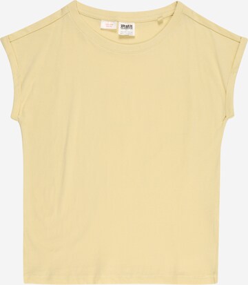 T-Shirt Urban Classics en jaune : devant