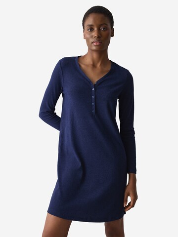 Chemise de nuit TRIUMPH en bleu : devant