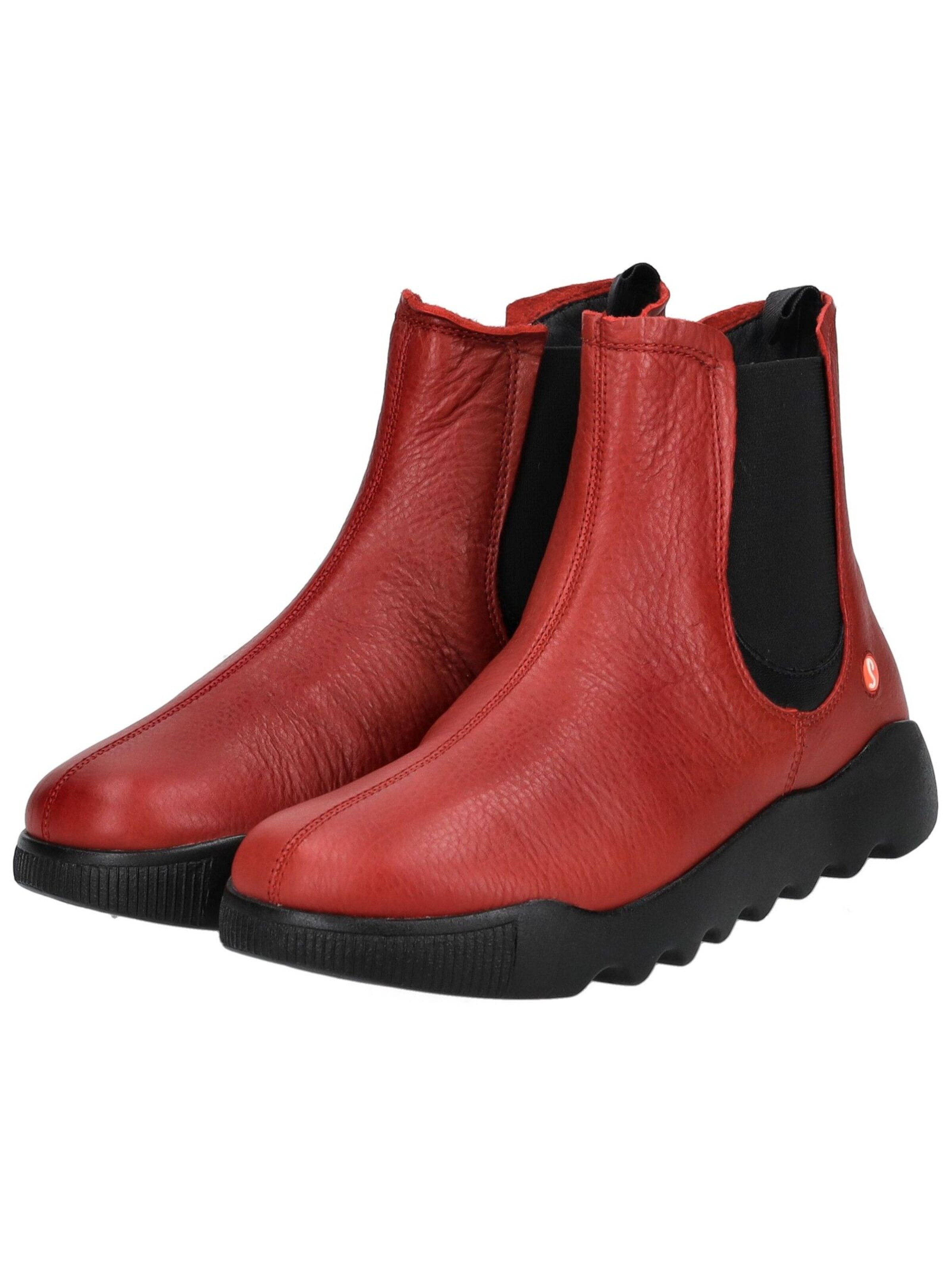 Softinos Chelsea Boots in Red