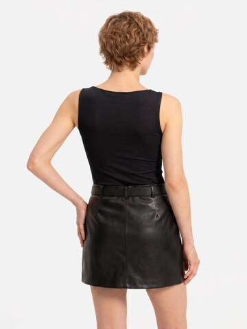 Alexa Dash Blouse in Zwart
