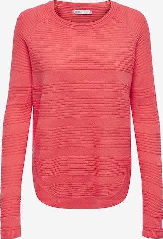 ONLY Pullover 'CAVIAR' in Rot: Vorderseite