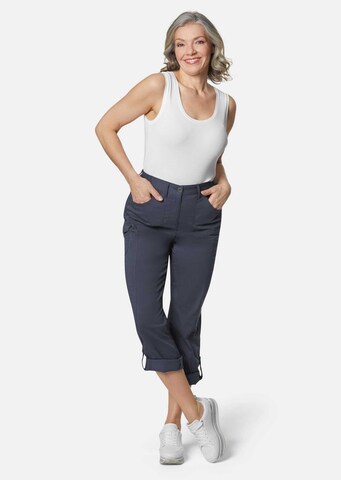 Goldner Regular Outdoor trousers 'Carla' in Blue