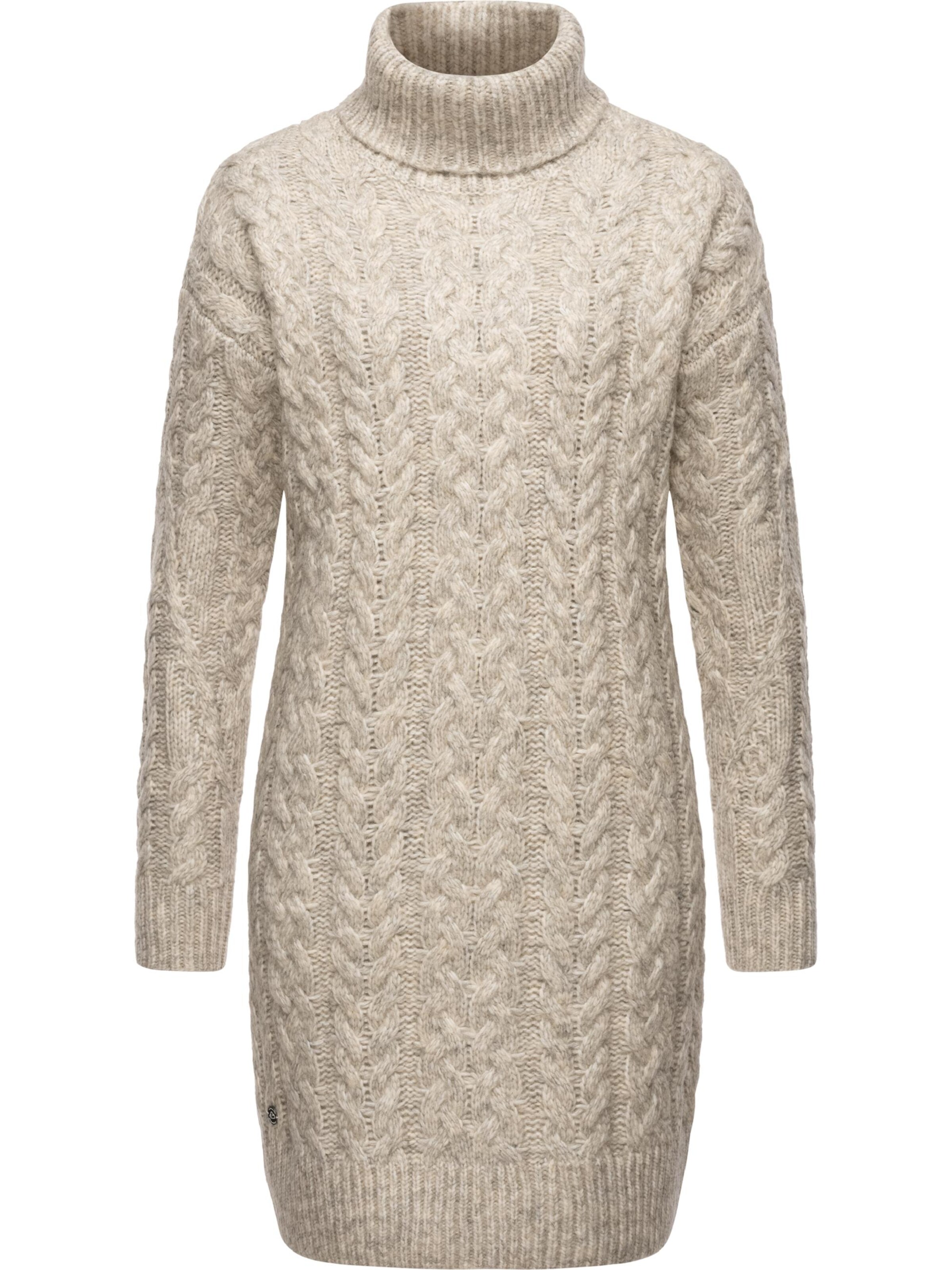 Ragwear - Vestido de punto 'Janna' en beige: frente