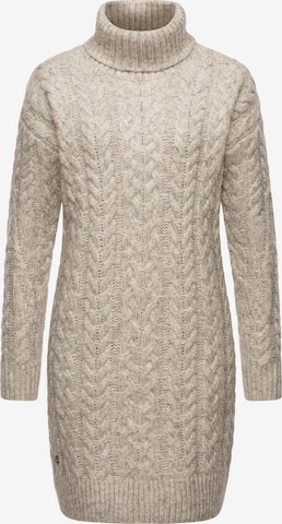 Ragwear - Vestido de punto 'Janna' en beige: frente