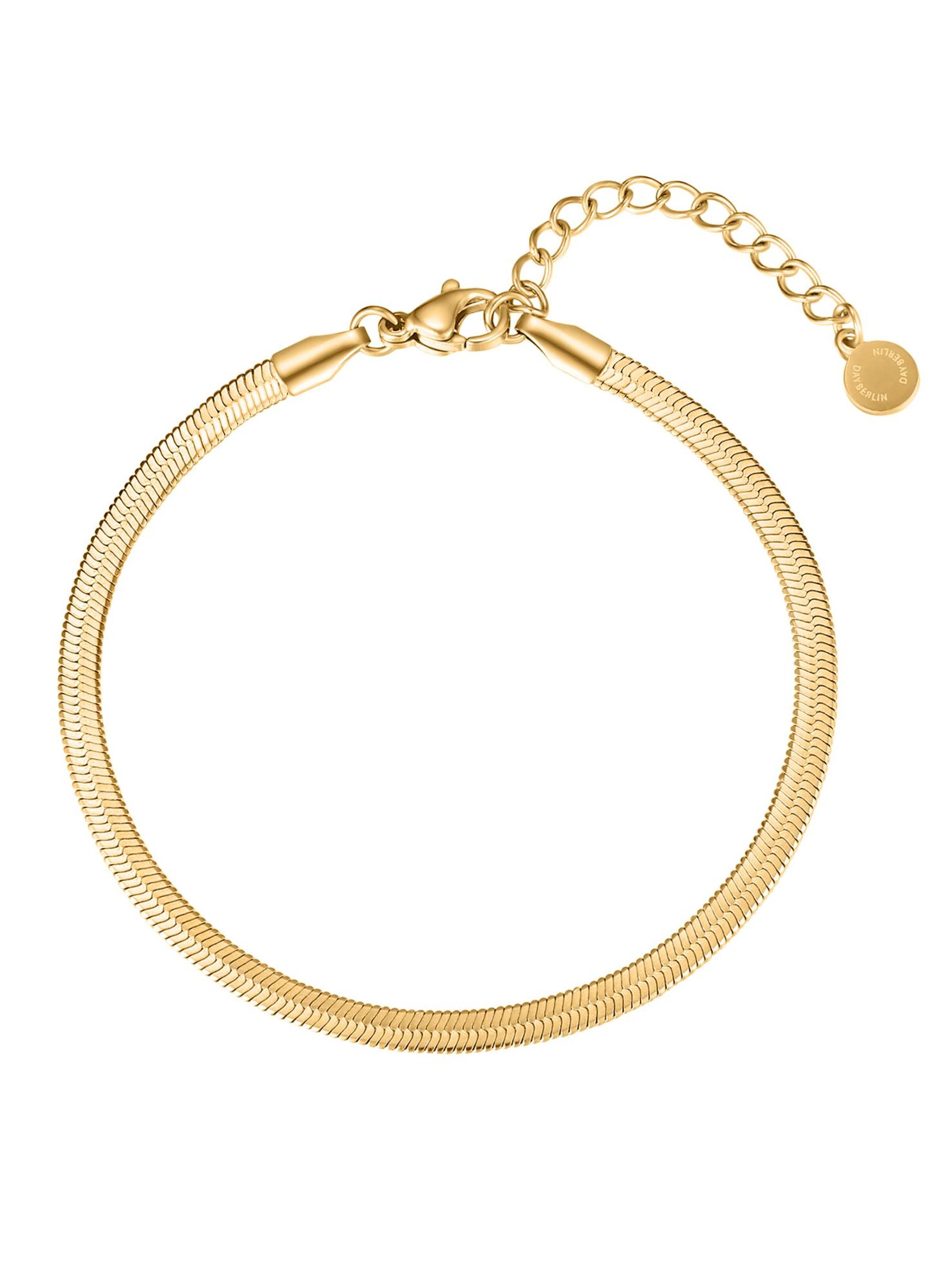 day berlin Bracelet 'Lea' in Gold: front