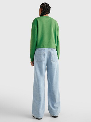 Tommy Jeans - Sweatshirt em verde