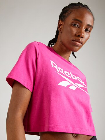 T-shirt fonctionnel 'IDENTITY' Reebok en rose