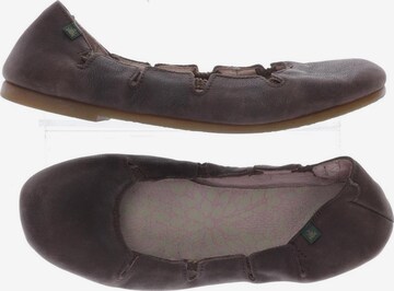 EL NATURALISTA Flats & Loafers in 39 in Brown: front
