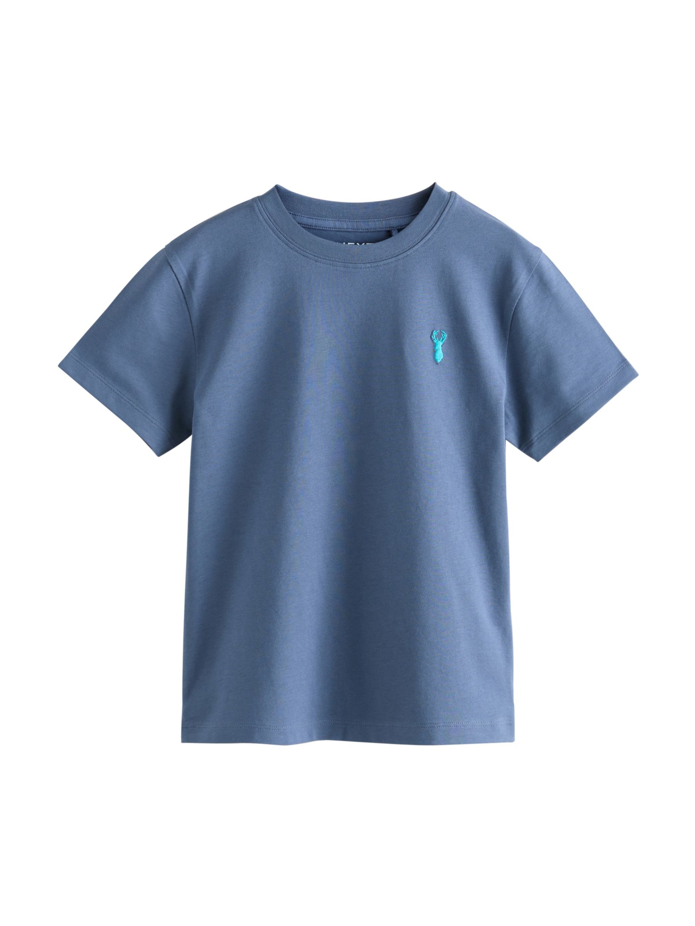 Next Shirt in Blauw: voorkant