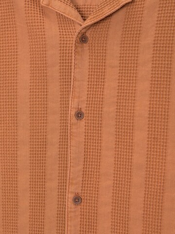 Fit confort Chemise Pull&Bear en orange