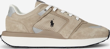 Baskets basses 'Train 89' Polo Ralph Lauren en beige : devant