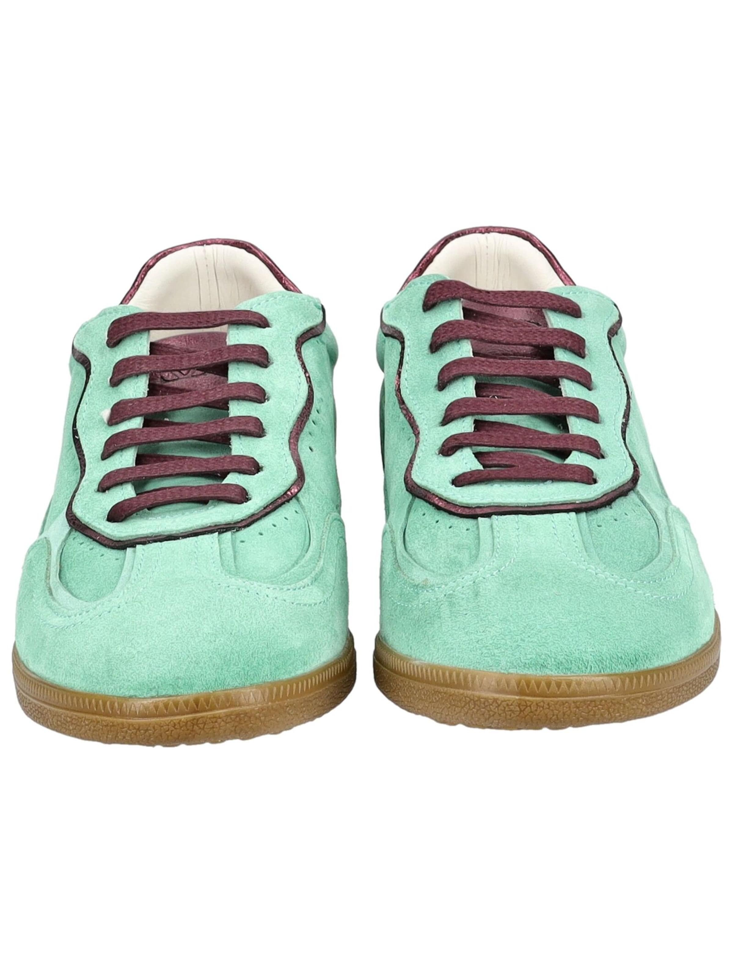 Baskets basses LAZAMANI en vert