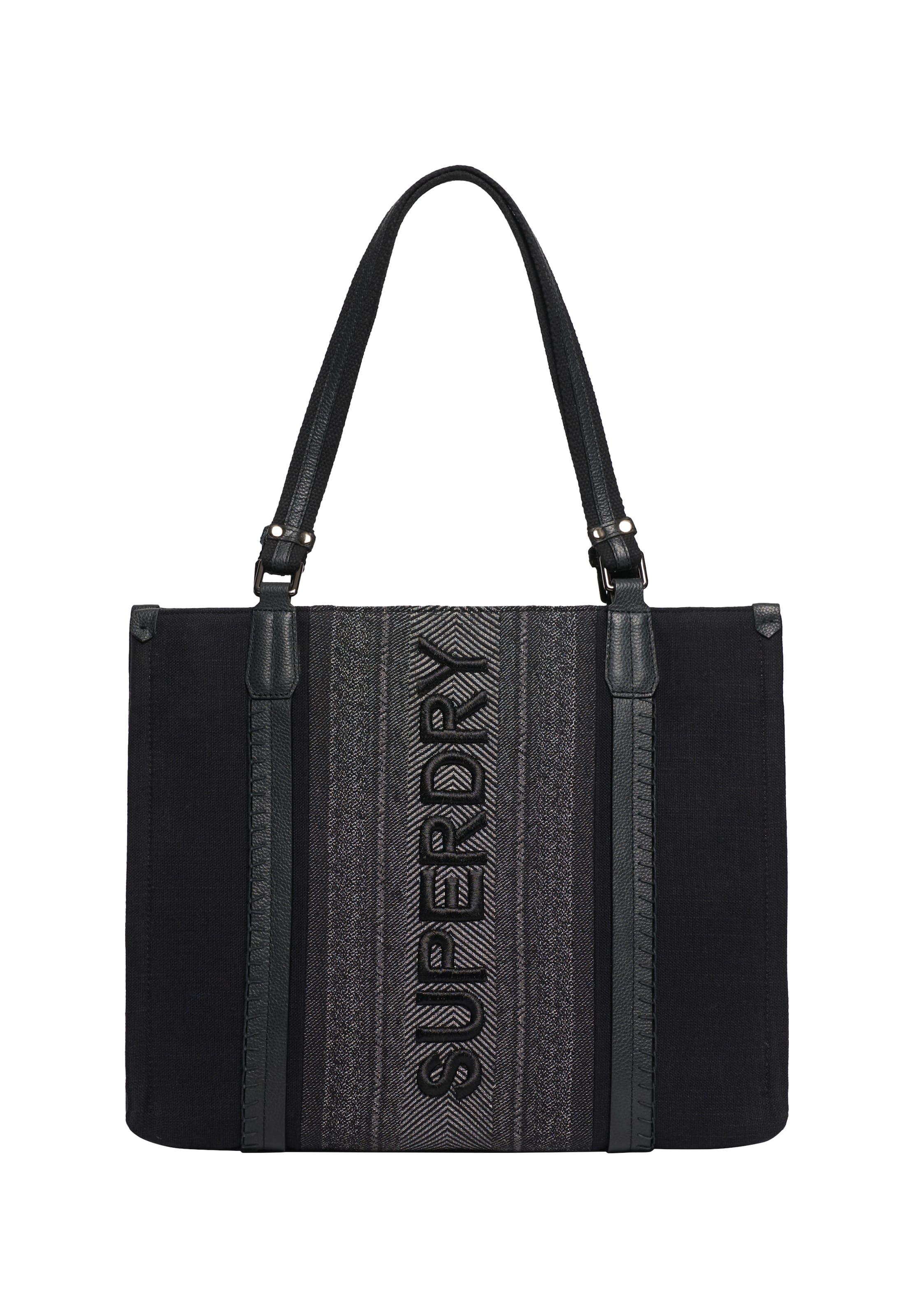 Cabas 'City' Superdry & Co en noir : devant