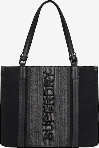 Cabas 'City' Superdry & Co en noir : devant