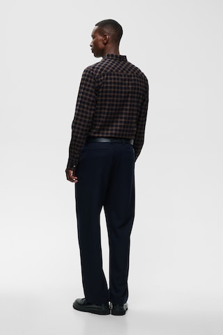 Matinique Regular fit Button Up Shirt 'Trostol ' in Blue