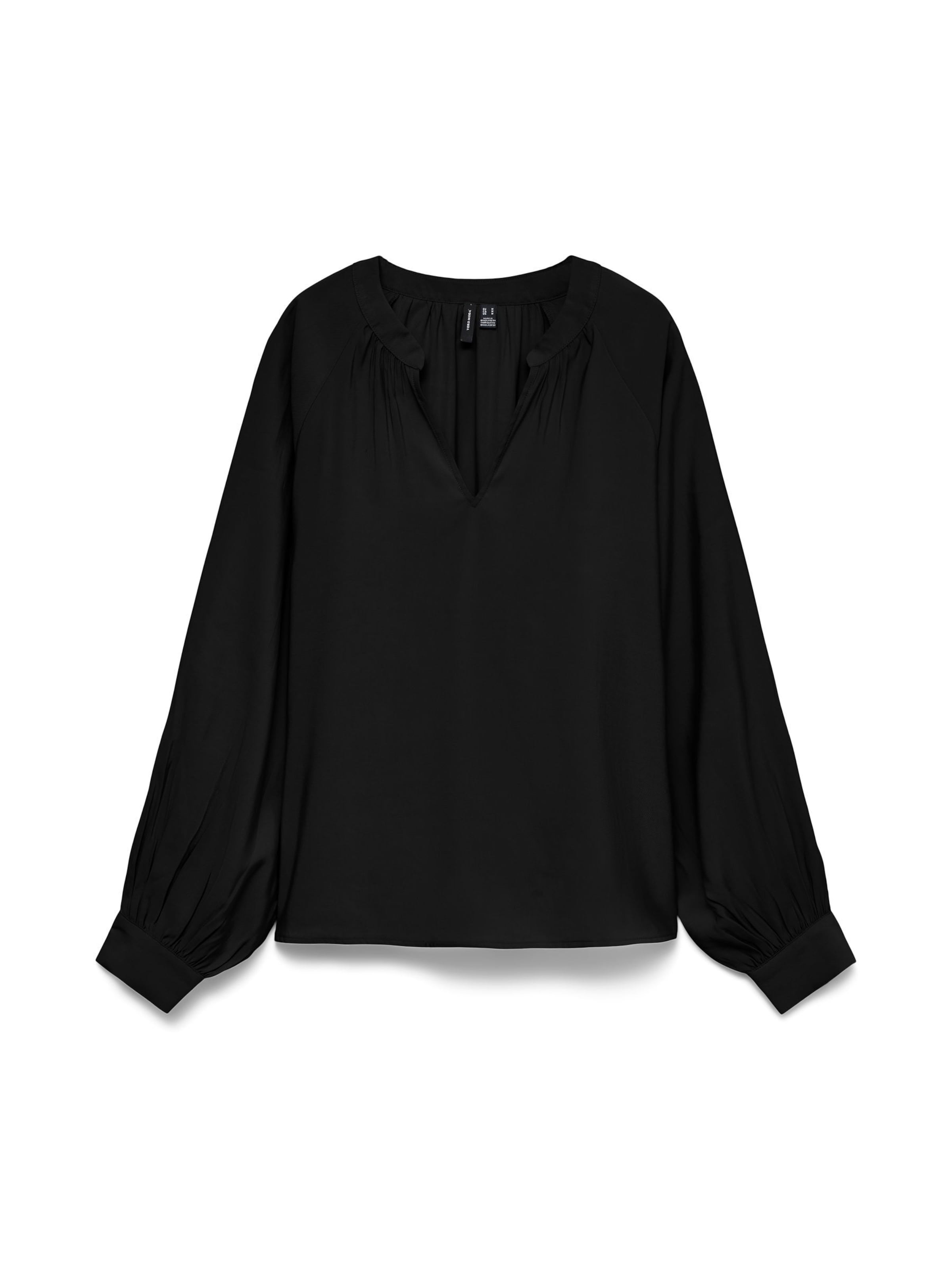 VERO MODA Bluse 'VMLouisa' i sort: forside