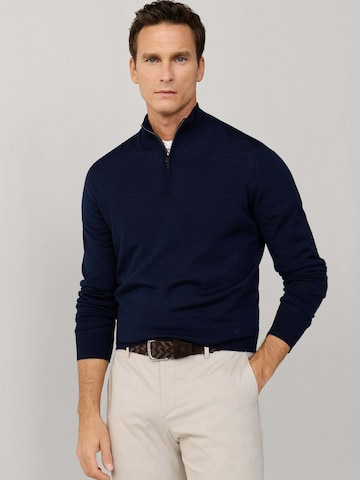 Pull-over Hackett London en bleu : devant