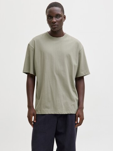 JACK & JONES Μπλουζάκι 'JJEBradley' σε πράσινο: μπροστά