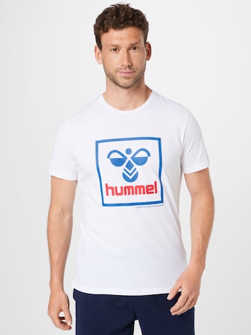 Hummel - Camiseta funcional en blanco: frente