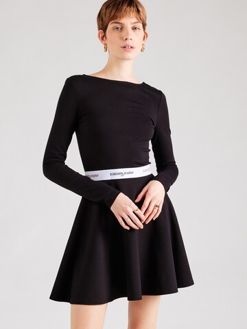 Abito di Tommy Jeans in nero: frontale