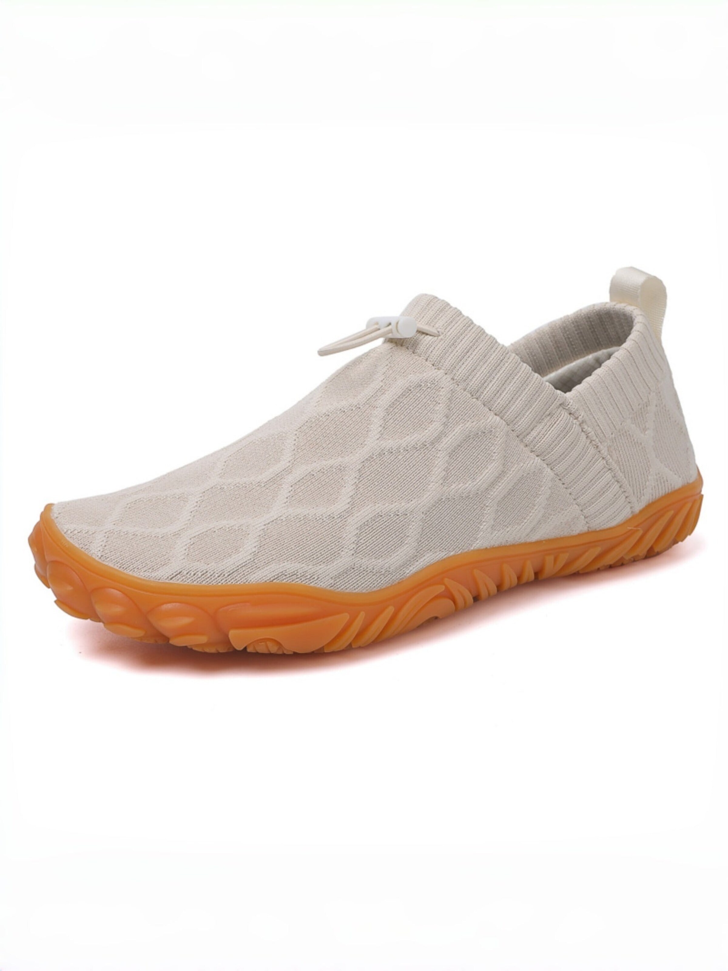 HUSKSWARE Sneaker low 'Herren/Damen Breite Schuhe – Komfortable Weite Passform, Leicht, Atmungsaktiv, Bequem für Alltag & Arbeit'‌‌‌‌‌‌‌‌‌‌ in Weiß: Vorderseite