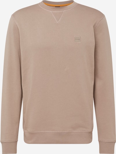 BOSS Orange Sweatshirt 'Westart' in de kleur Taupe, Productweergave