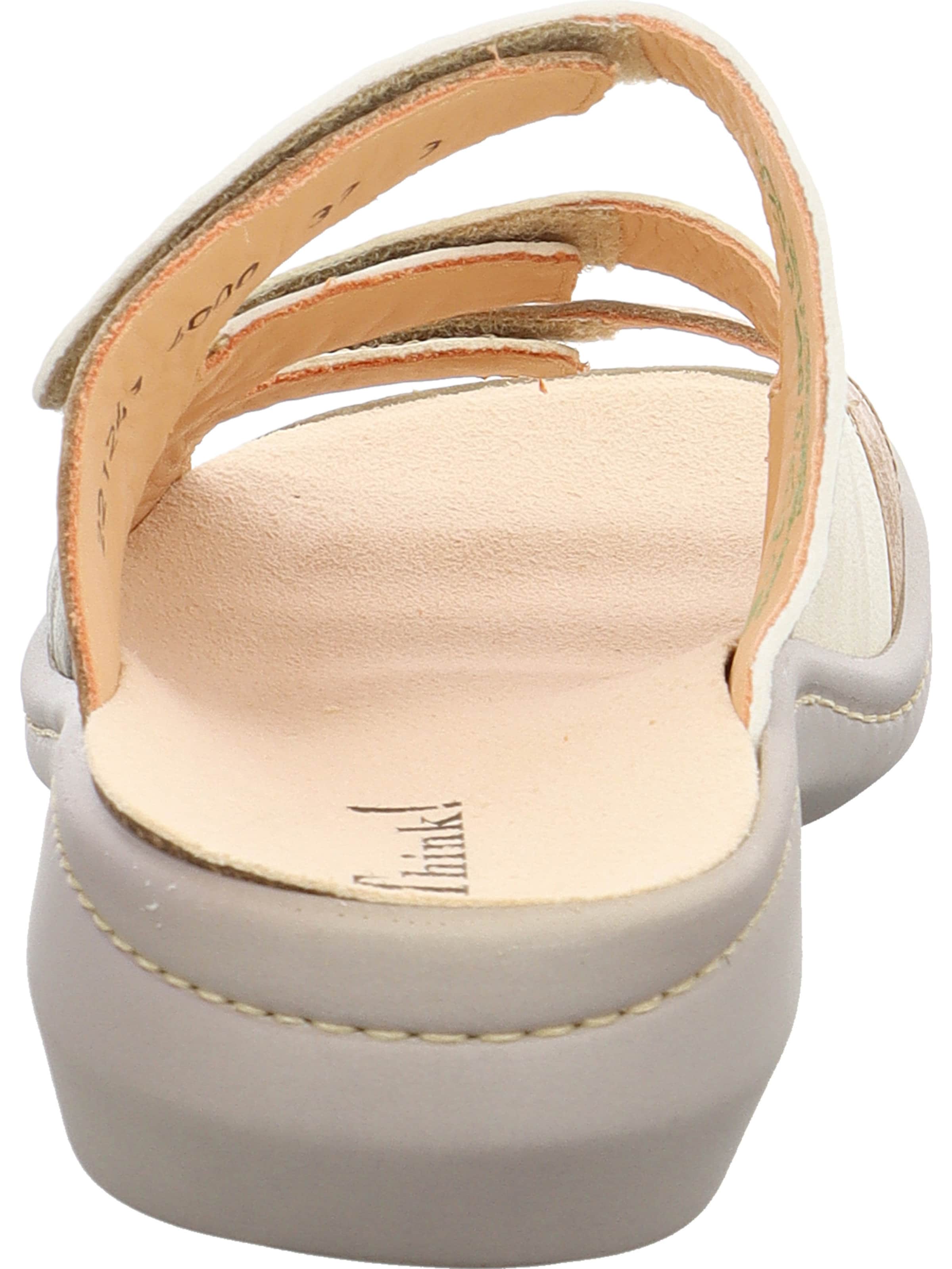 THINK! Pantolette 'CAMILLA' in Beige
