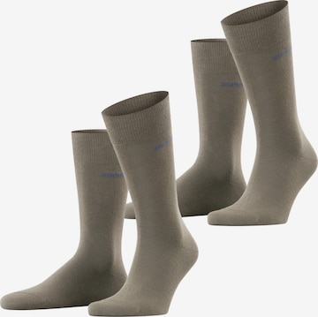 ESPRIT Socks 'Basic Uni 2-Pack' in Green: front