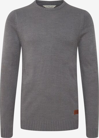 11 Project Sweater 'Noel' in Grey: front