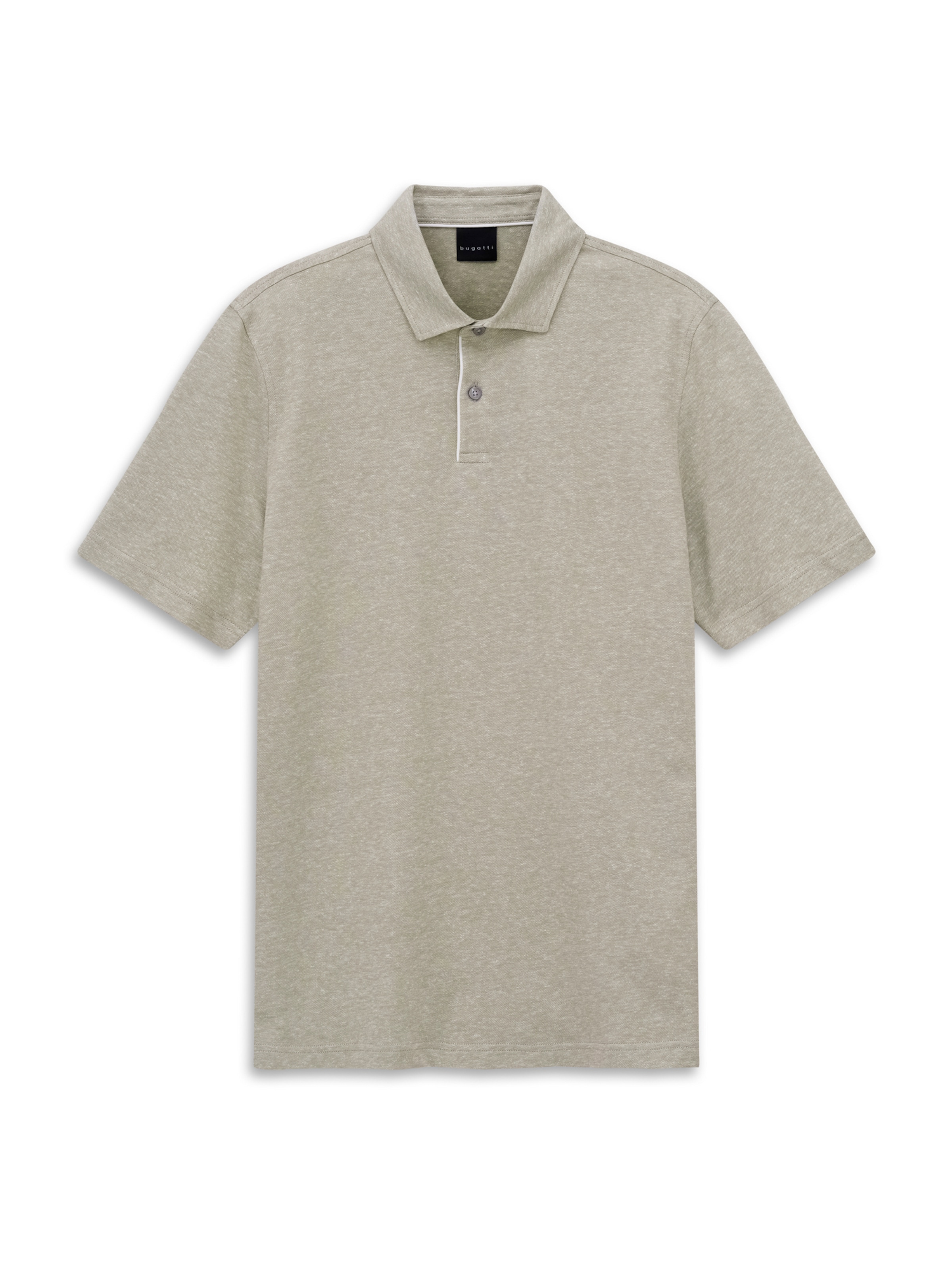 T-Shirt bugatti en vert : devant