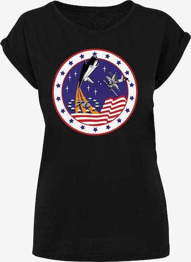 F4NT4STIC Shirt 'NASA Classic Rocket 76' in de kleur Blauw / Rood / Zwart / Wit, Productweergave