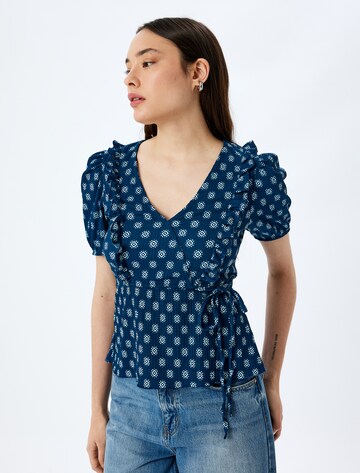 Koton Blouse in Blue: front