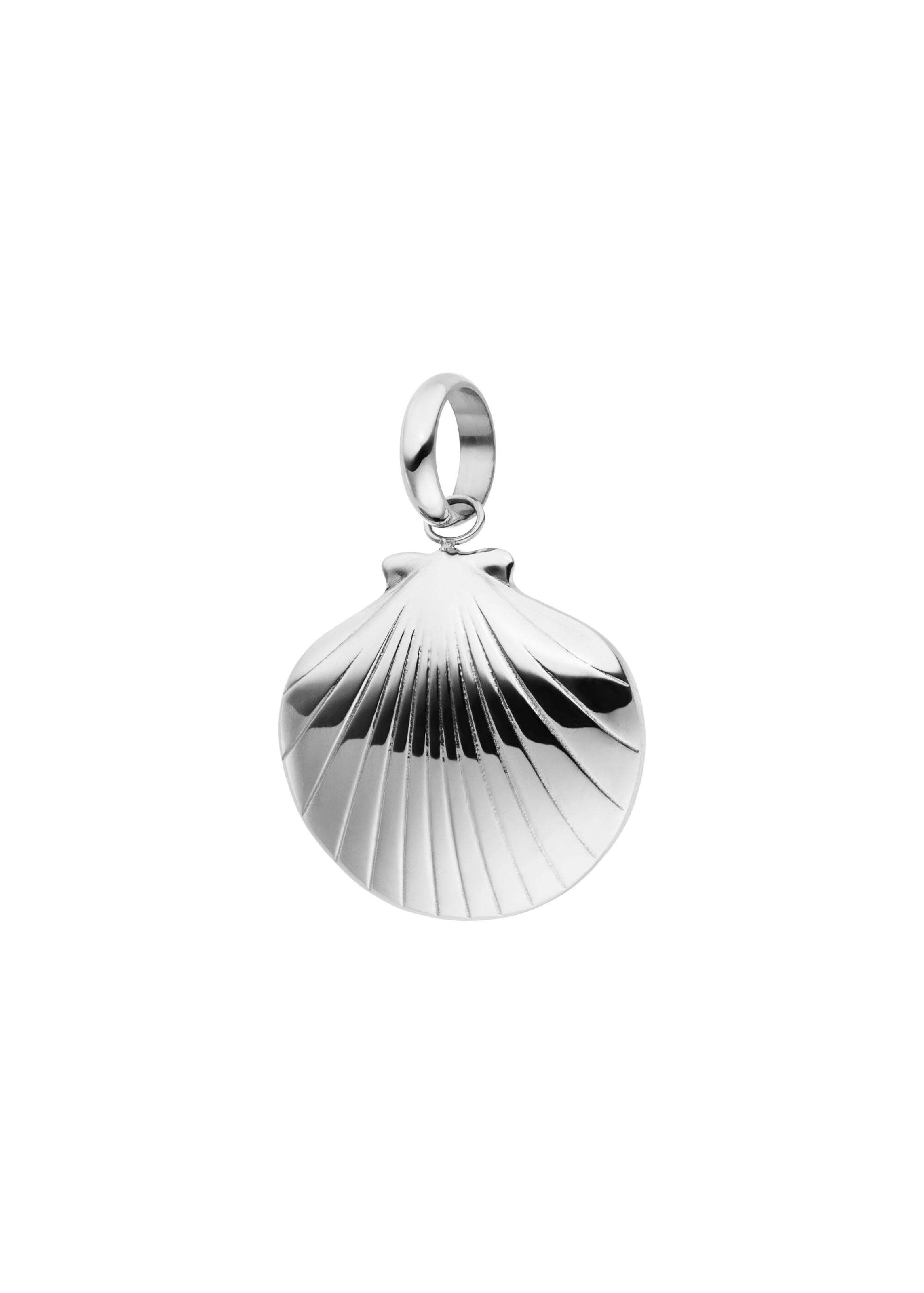 PURELEI Anhänger 'Seashell' in Silber: Vorderseite