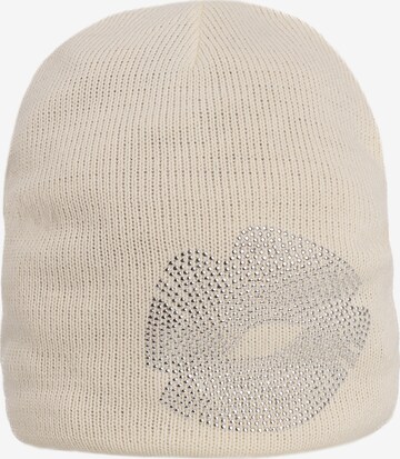 Cassandra Accessoires Beanie in White: front