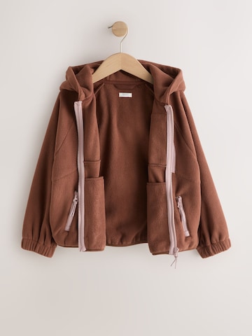 Next Fleecejacke in Braun