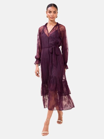 Robe Lipsy en violet : devant