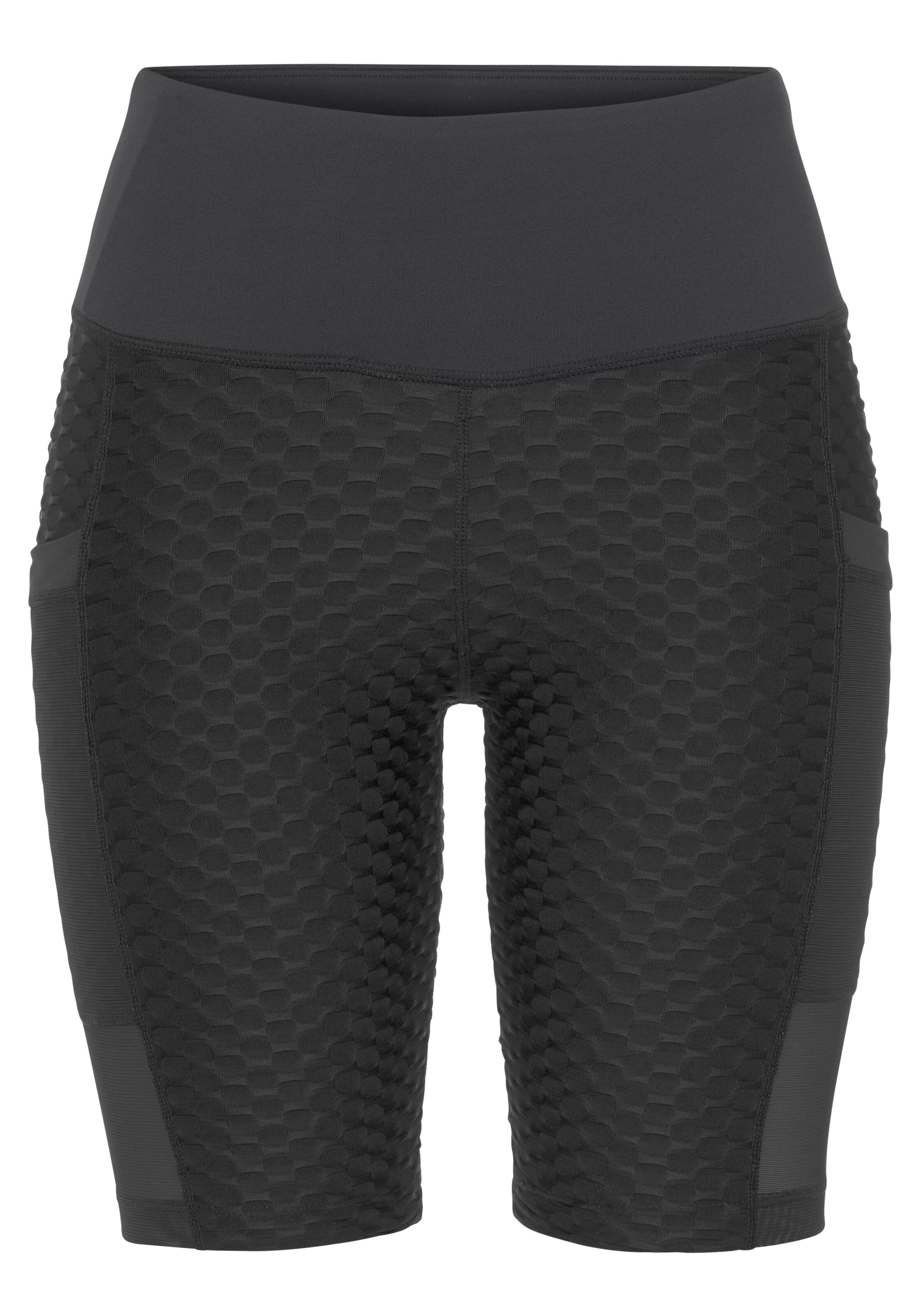 VIVANCE Skinny Sporthose in Schwarz: Vorderseite