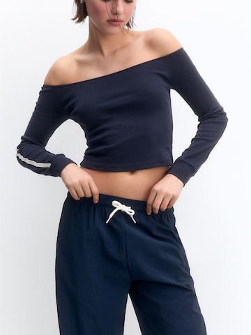 Pull&Bear Normální Kalhoty – modrá