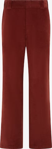 DICKIES - Perna larga Calças em vermelho: frente