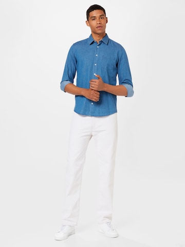 SEIDENSTICKER Regular fit Button Up Shirt in Blue