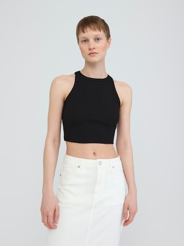 EDITED Top 'Lasmina' in Black: front