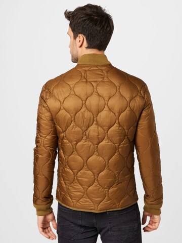 SuperdryPrijelazna jakna 'Liner' - smeđa boja