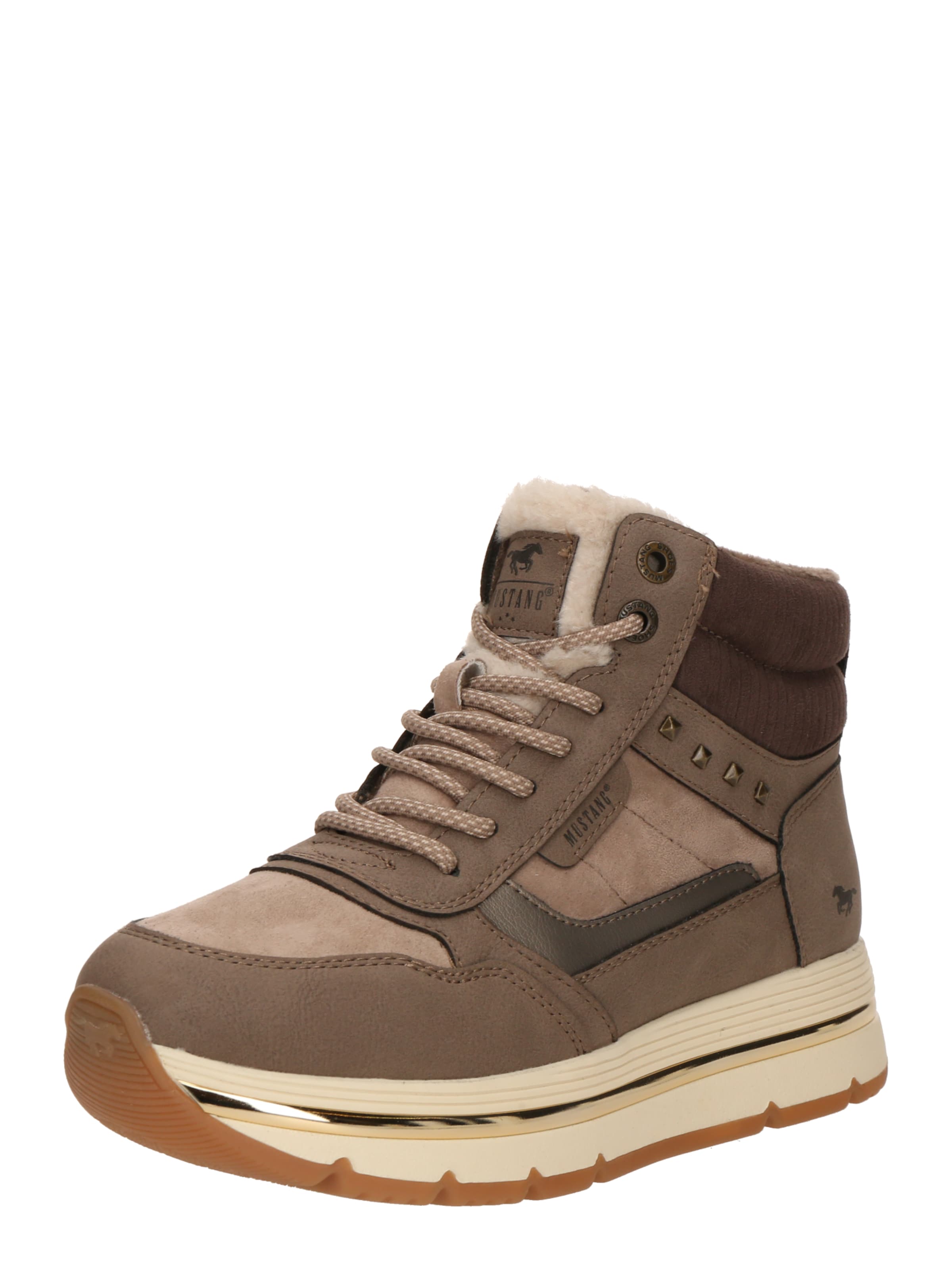 ruda MUSTANG Suvarstomieji kulkšnis dengiantys batai: priekis