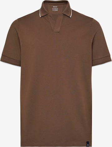 Boggi Milano Shirt in Bruin: voorkant