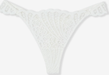 ETAM String 'Etreinte' in Weiß: Vorderseite