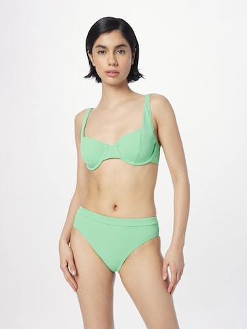 ROXY Dół bikini w kolorze zielony