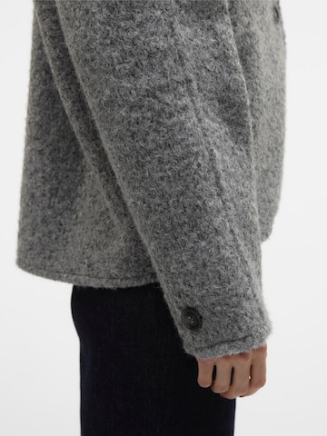 VERO MODA Knit Cardigan in Grey