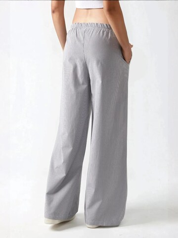 Hiccup Wide leg Broek in Blauw